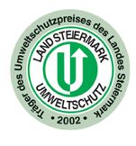 Auszeichnung des Jahres 2002 unserer Papierschnur im Bundesland Steiermark (�sterreich)